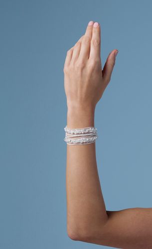 Poirier Tüll Armband mit Perlen und Pailletten für Bräute
