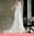 Tüll Brautkleid Korsagenkleid mit Schnürung Schleppe Farbe ivory Göße 40